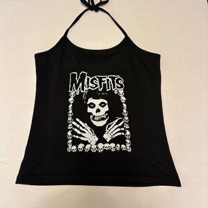 Misfits halter tank top